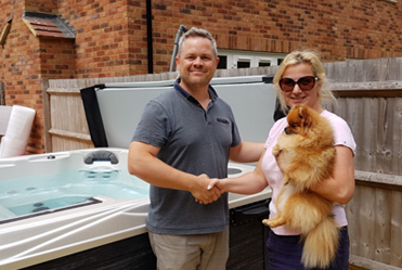 Azure Hot Tub Customer - Dilworth