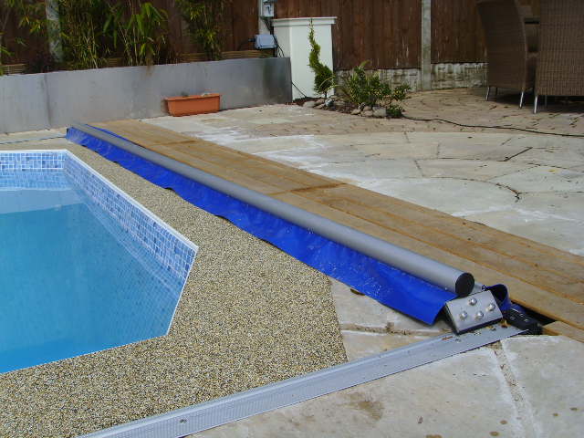 Inset Track and Pit Pool Safety Cover