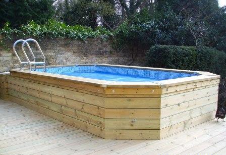 Timber Frame Above Ground Pool